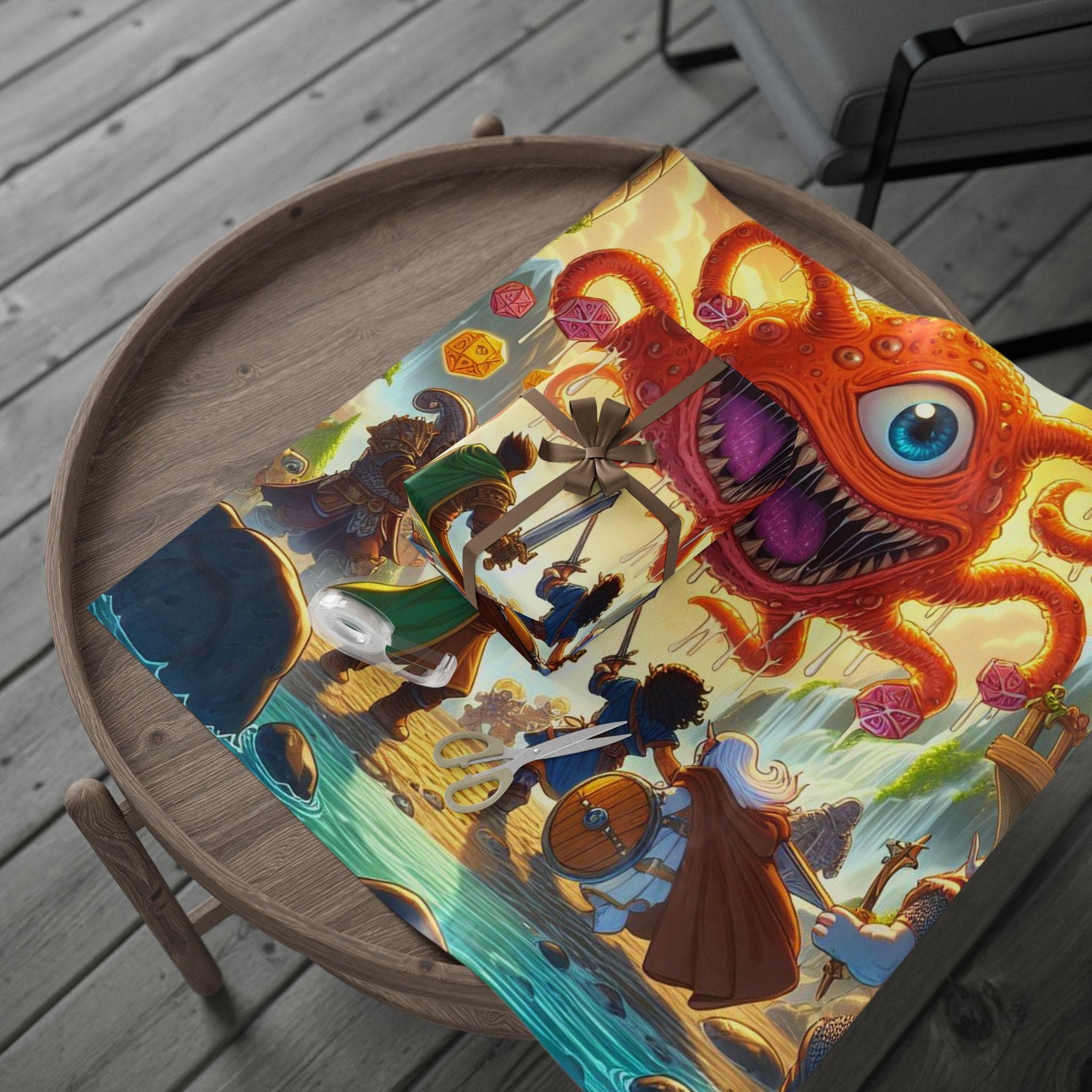 DnD Wrapping Paper
