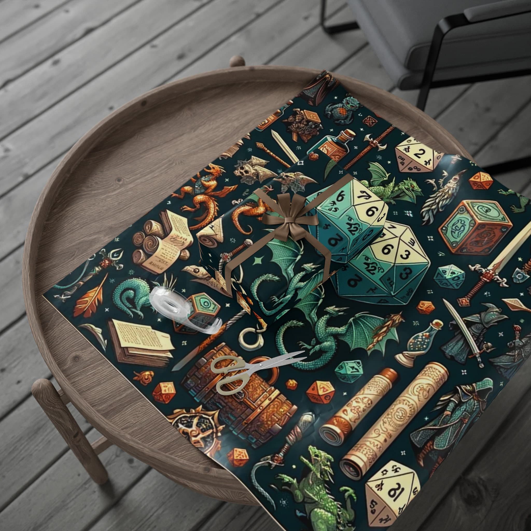 DnD Wrapping Paper