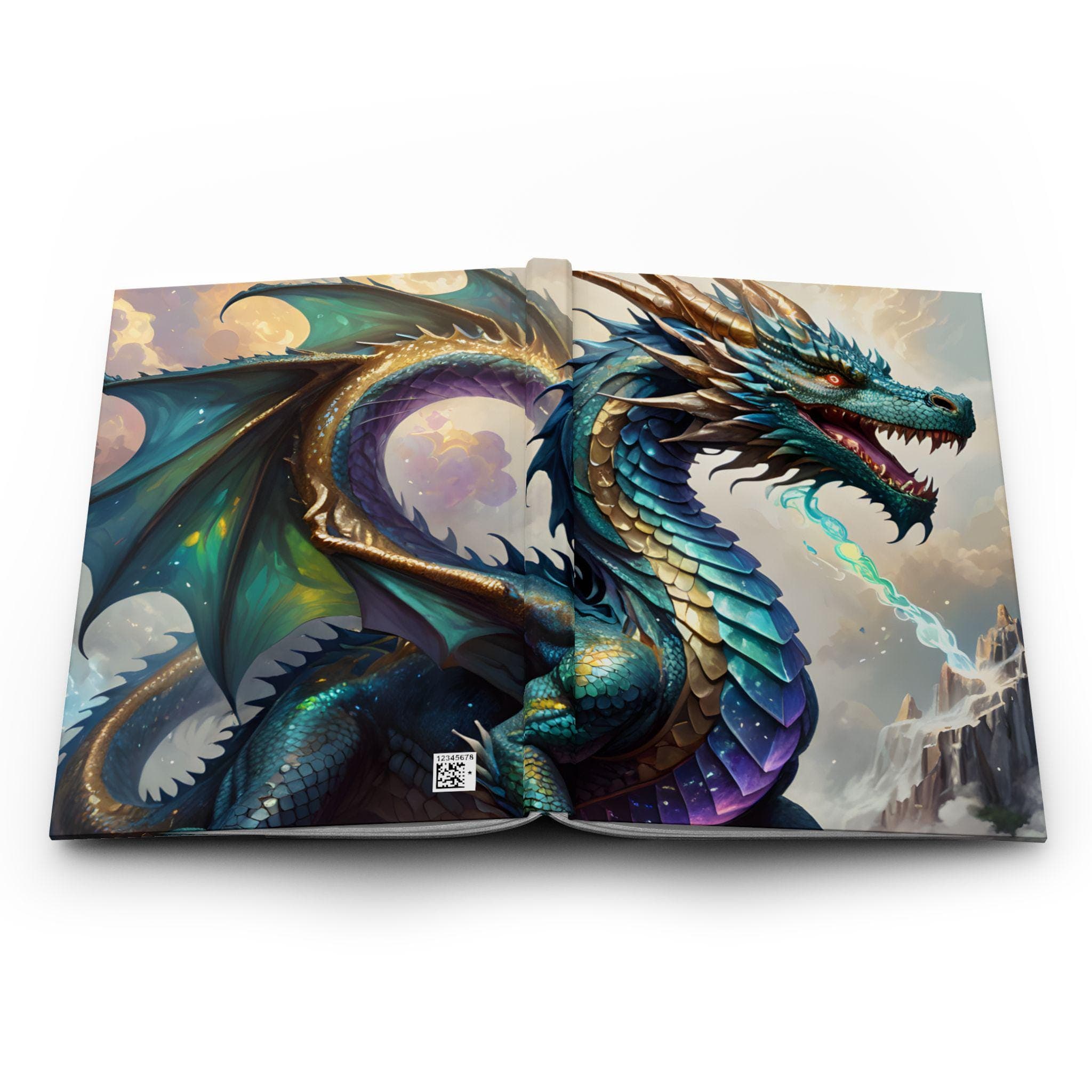 Fantasy Dragon Hardcover Journal