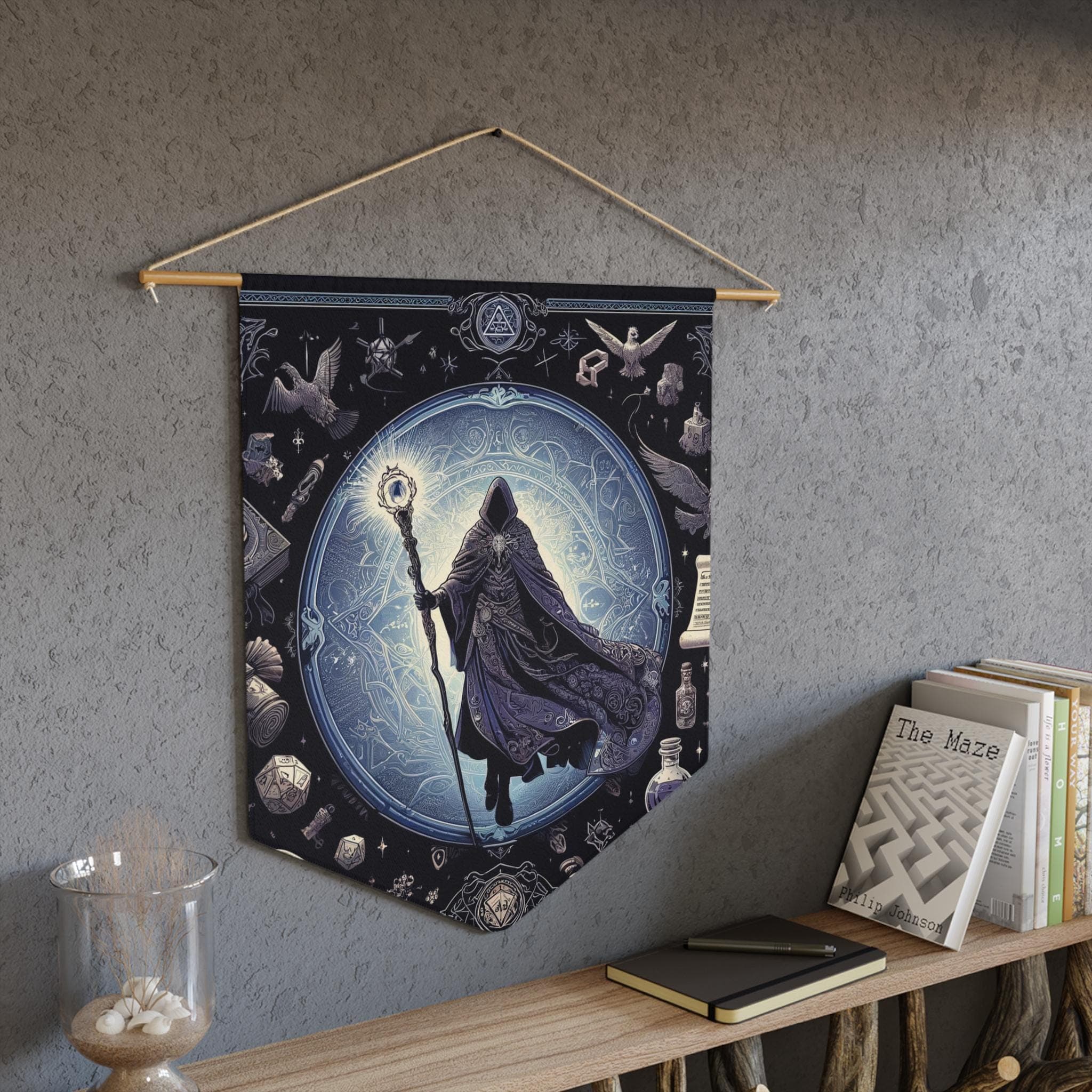 DnD Wizard Pennant