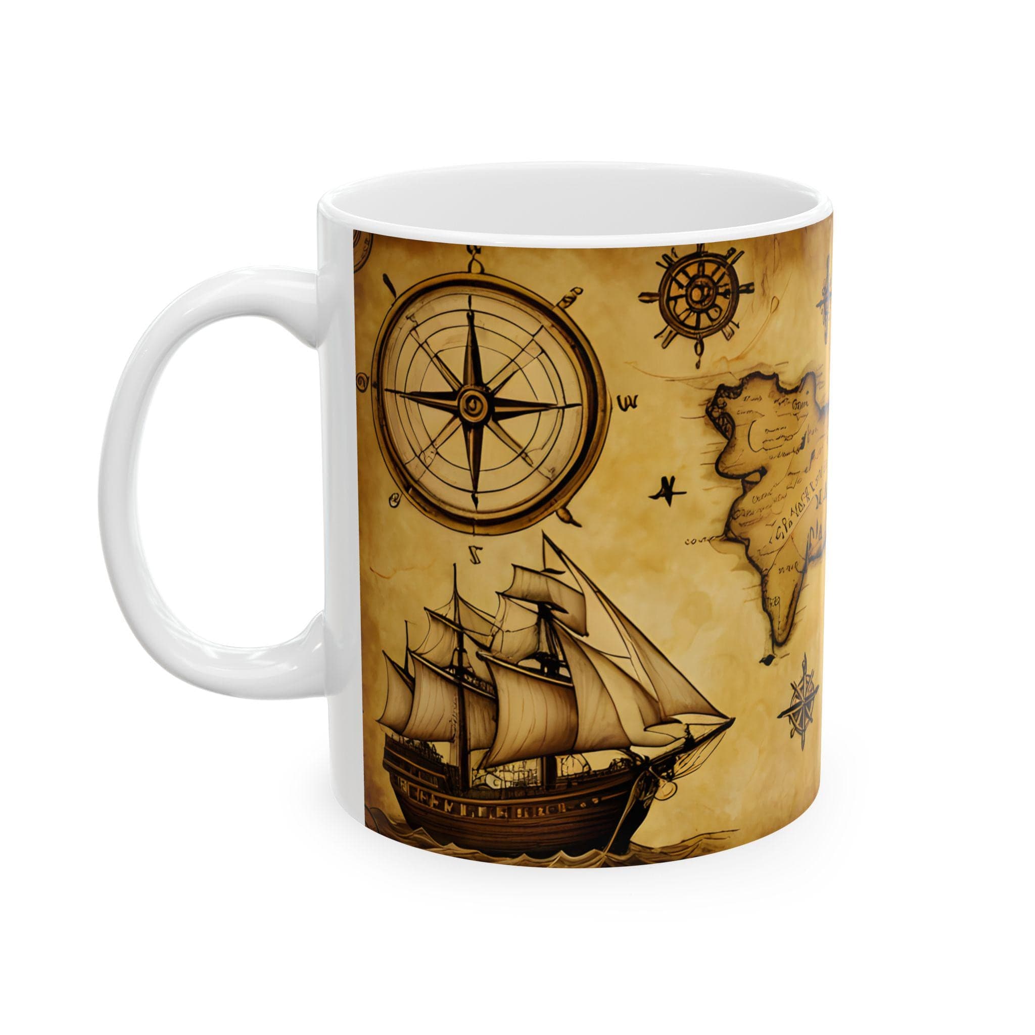 Treasure Map Mug